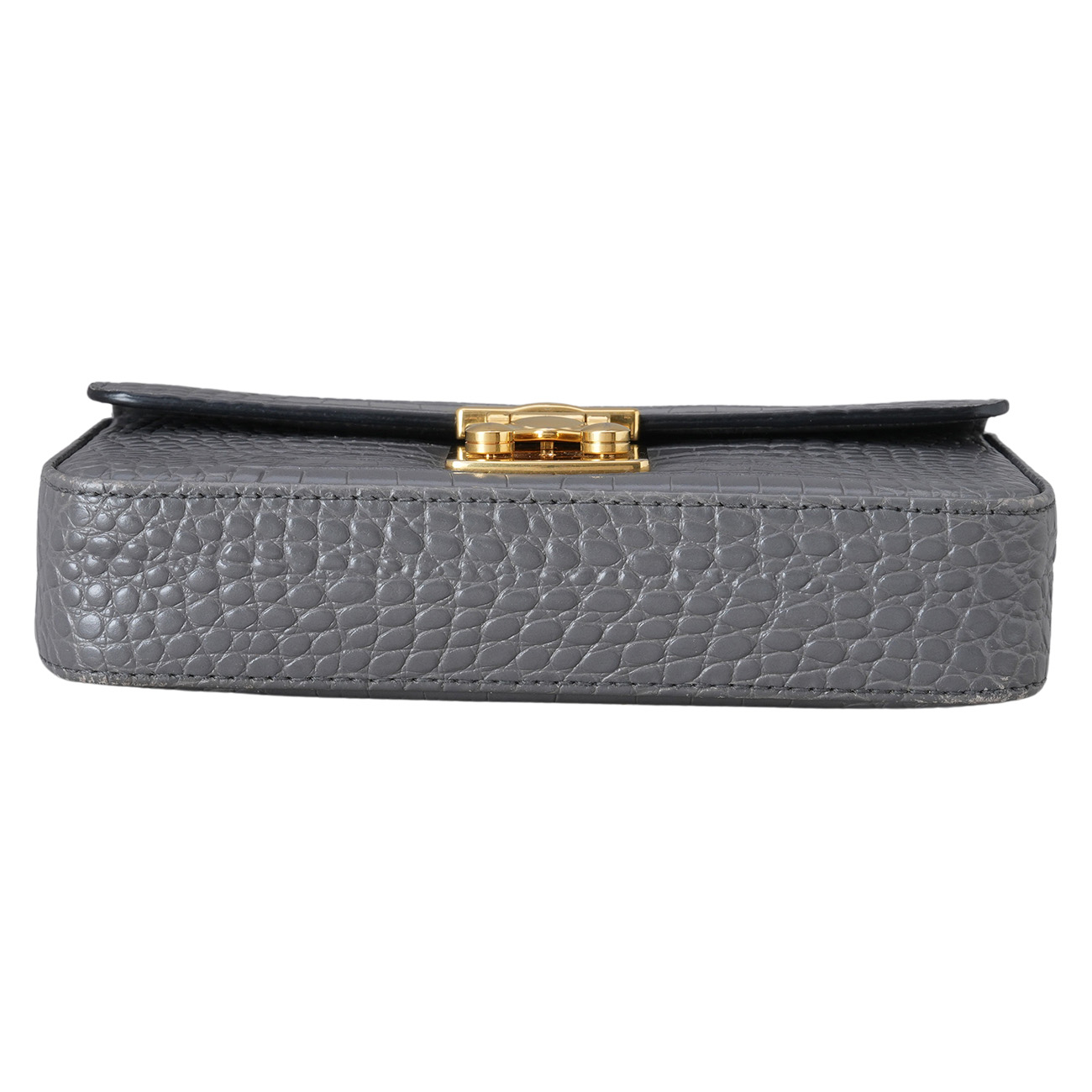 MIU MIU(USED)미우미우 5BH148 크록스타일 체인숄더백